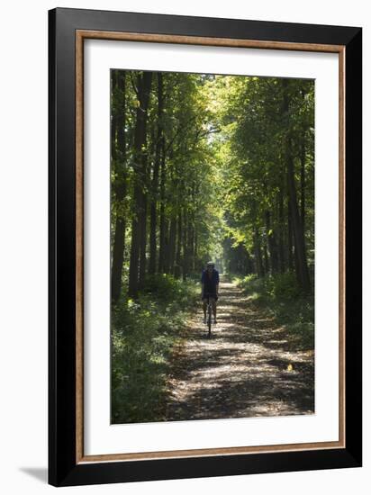 Cycle Avenue-Charles Bowman-Framed Photographic Print