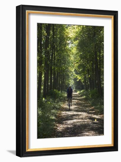 Cycle Avenue-Charles Bowman-Framed Photographic Print