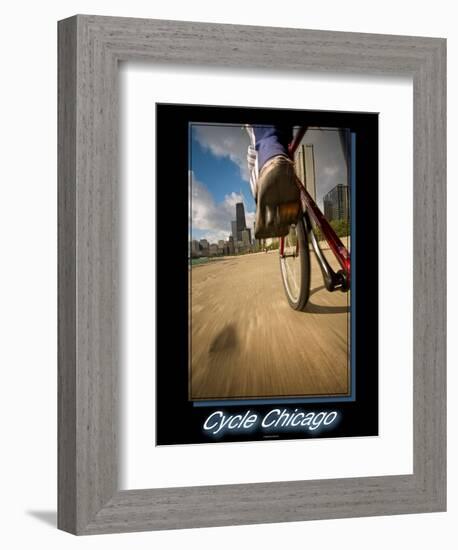 Cycle Chicago-Steve Gadomski-Framed Photographic Print