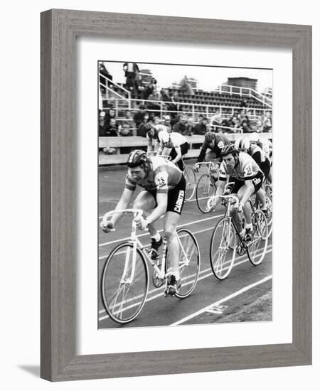 Cycle Racing-null-Framed Photographic Print