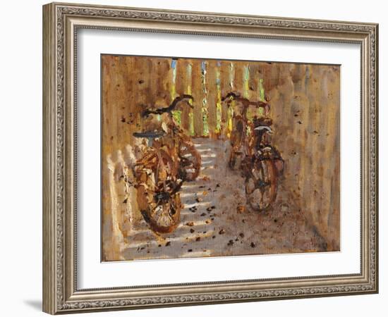 Cycles, 2017-Andrew Macara-Framed Giclee Print