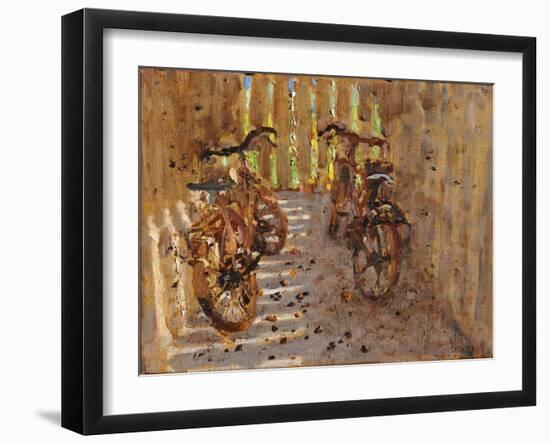 Cycles, 2017-Andrew Macara-Framed Giclee Print