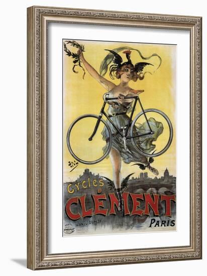 Cycles Clément, 1898-Jean de Paléologue-Framed Giclee Print