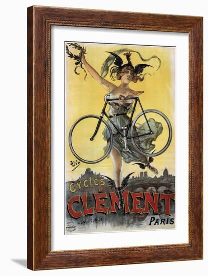 Cycles Clément, 1898-Jean de Paléologue-Framed Giclee Print