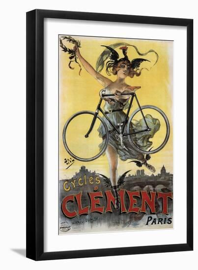 Cycles Clément, 1898-Jean de Paléologue-Framed Giclee Print