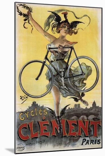 Cycles Clément, 1898-Jean de Paléologue-Mounted Giclee Print