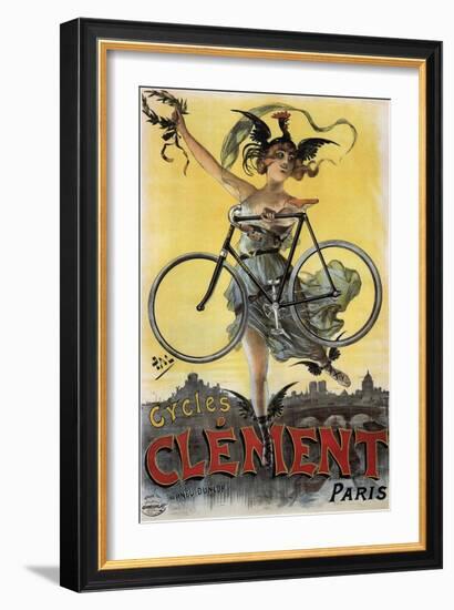 Cycles Clément, 1898-Jean de Paléologue-Framed Giclee Print