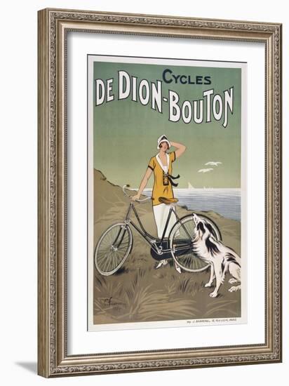 Cycles De Dion-Bouton-null-Framed Giclee Print