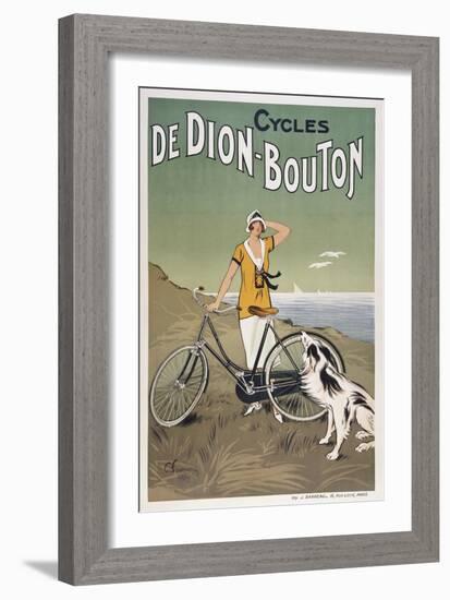 Cycles De Dion-Bouton-null-Framed Giclee Print