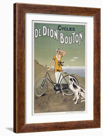 Cycles De Dion-Bouton-null-Framed Giclee Print