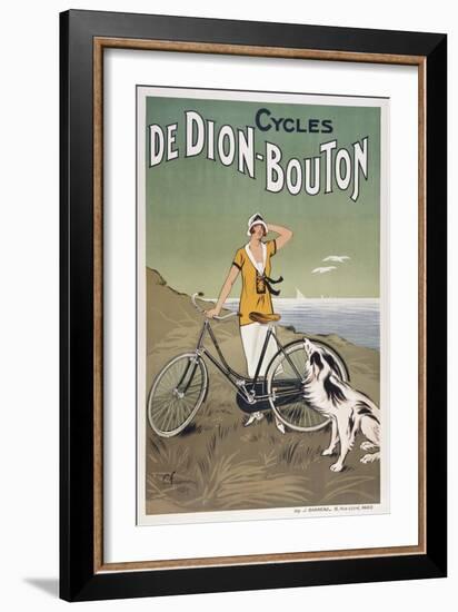 Cycles De Dion-Bouton-null-Framed Giclee Print