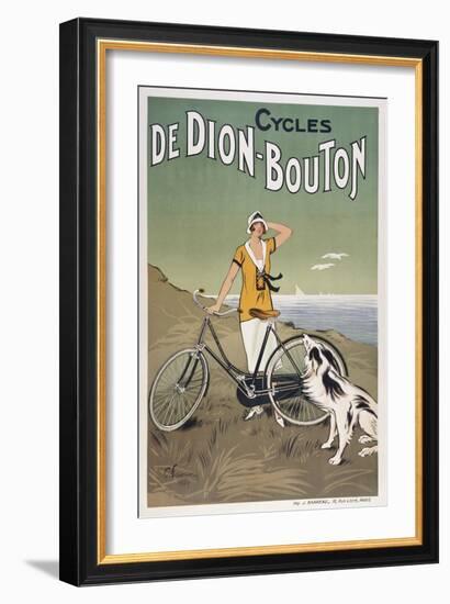 Cycles De Dion-Bouton-null-Framed Giclee Print