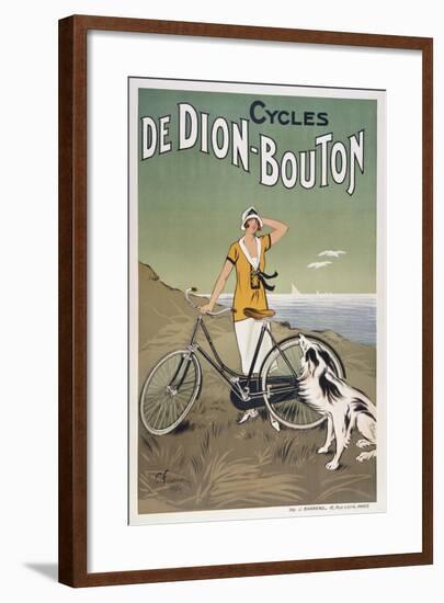 Cycles De Dion-Bouton-null-Framed Giclee Print