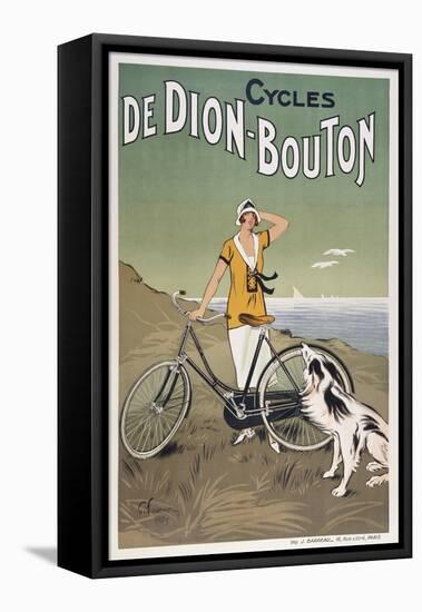 Cycles De Dion-Bouton-null-Framed Premier Image Canvas