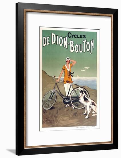 Cycles De Dion Bouton-null-Framed Giclee Print