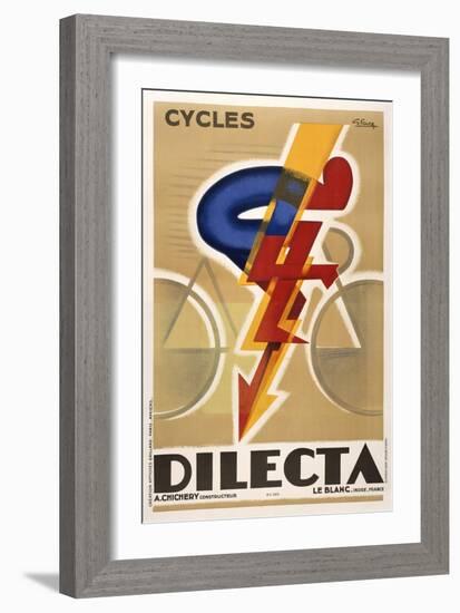 Cycles Dilecta-null-Framed Giclee Print