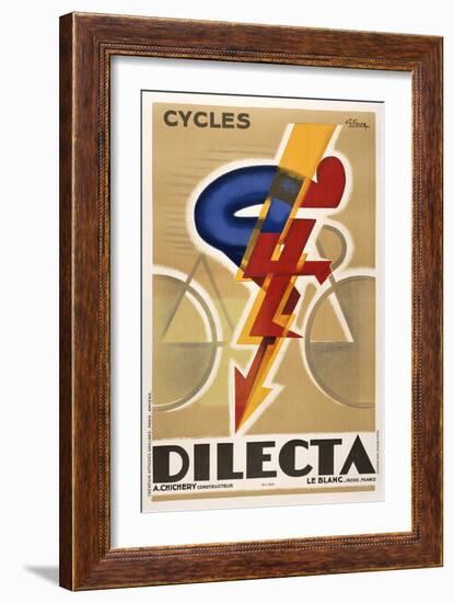 Cycles Dilecta-null-Framed Giclee Print