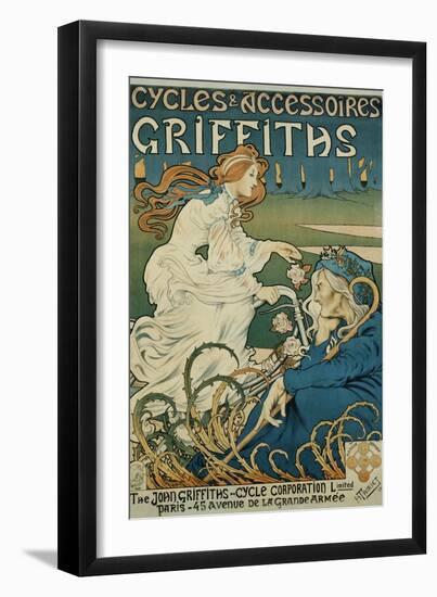 Cycles Et Accessoires Griffiths Poster-Henri Thiriet-Framed Giclee Print