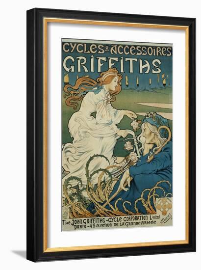 Cycles Et Accessoires Griffiths Poster-Henri Thiriet-Framed Giclee Print