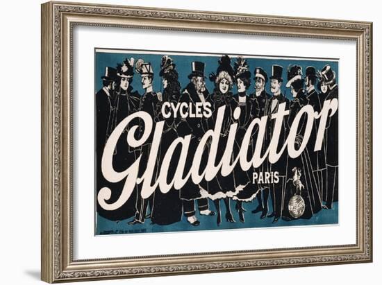 Cycles Gladiator, circa 1900-Paolo Henri-Framed Giclee Print