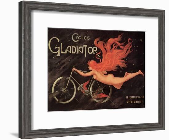 Cycles Gladiator, Poster-null-Framed Giclee Print