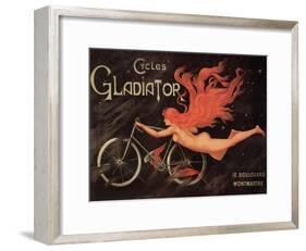 Cycles Gladiator, Poster-null-Framed Giclee Print