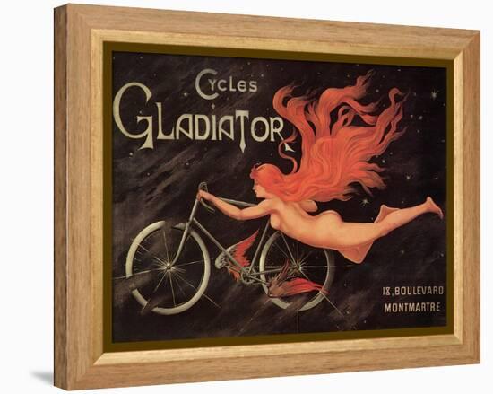 Cycles Gladiator, Poster-null-Framed Premier Image Canvas