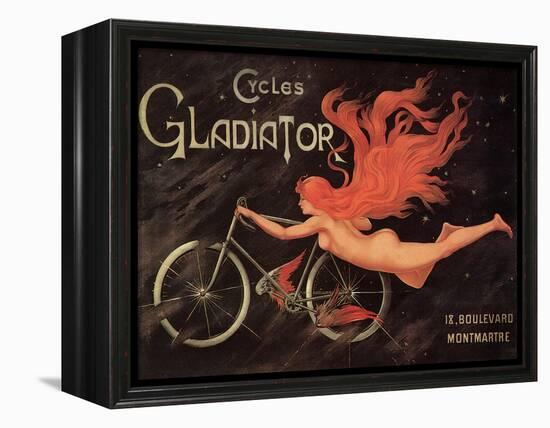 Cycles Gladiator, Poster-null-Framed Premier Image Canvas