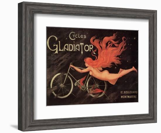 Cycles Gladiator, Poster-null-Framed Giclee Print