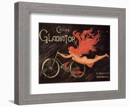 Cycles Gladiator, Poster-null-Framed Giclee Print