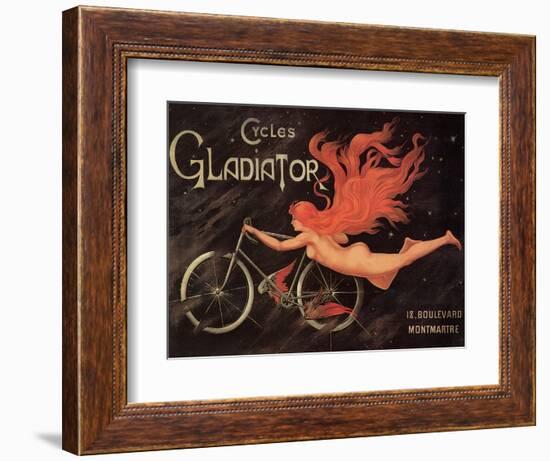 Cycles Gladiator, Poster--Framed Giclee Print