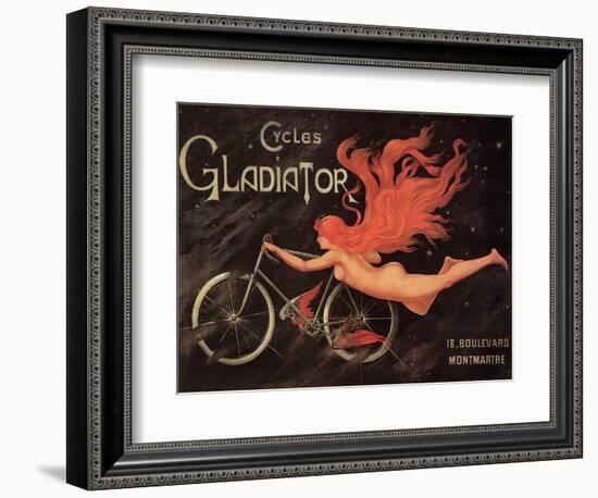 Cycles Gladiator, Poster-null-Framed Giclee Print