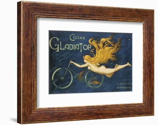 Cycles Gladiator-null-Framed Art Print