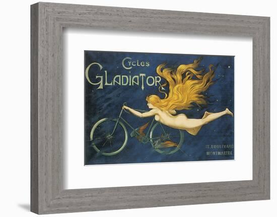 Cycles Gladiator-null-Framed Art Print