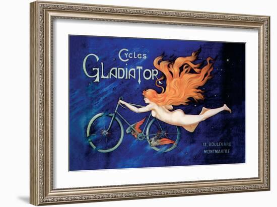 Cycles Gladiator-null-Framed Art Print