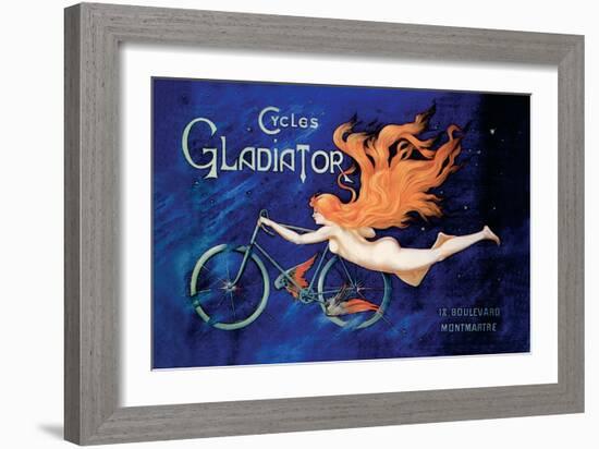 Cycles Gladiator-null-Framed Art Print