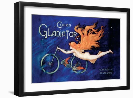 Cycles Gladiator-null-Framed Art Print