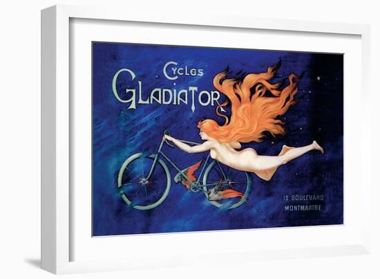 Cycles Gladiator-null-Framed Art Print