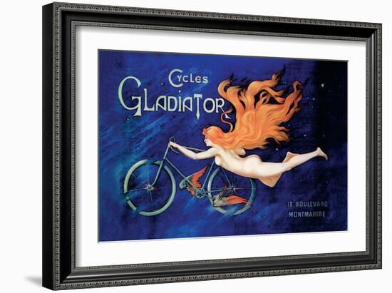 Cycles Gladiator-null-Framed Art Print