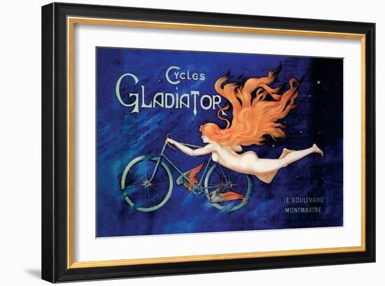 Cycles Gladiator-null-Framed Art Print