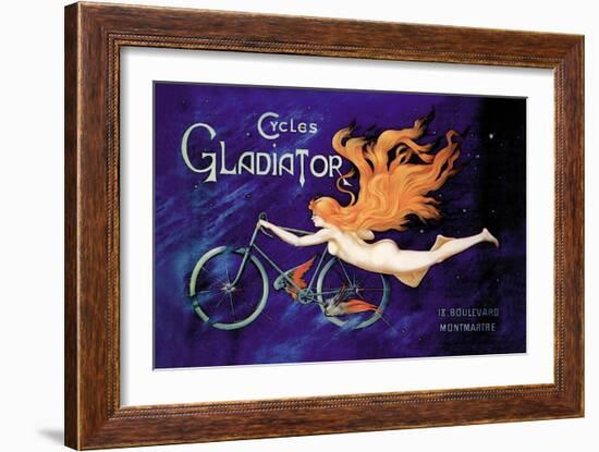 Cycles Gladiator-null-Framed Art Print