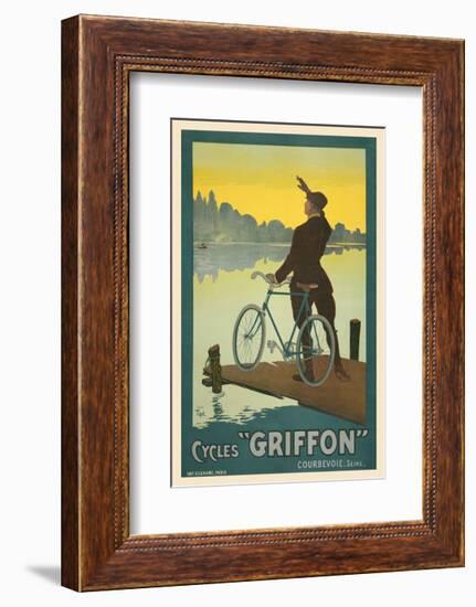 Cycles Griffon-Vintage Posters-Framed Giclee Print