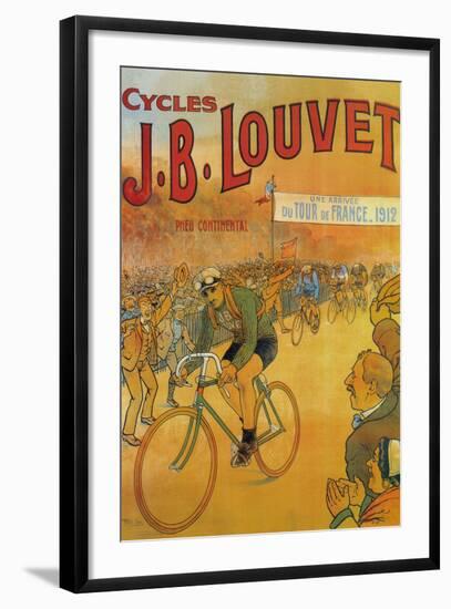 Cycles J.B. Louvet-null-Framed Art Print