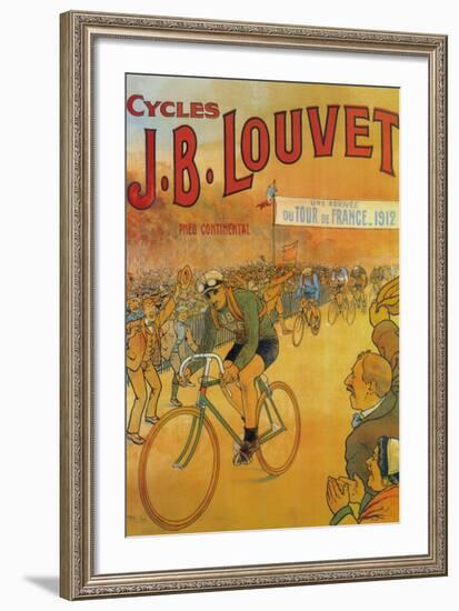 Cycles J.B. Louvet--Framed Art Print