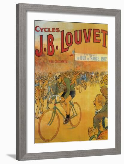 Cycles J.B. Louvet-null-Framed Art Print