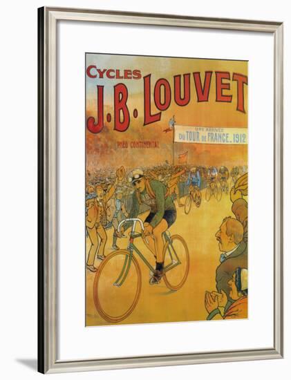 Cycles J.B. Louvet-null-Framed Art Print