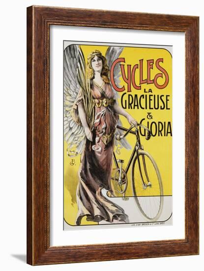 Cycles La Gracieuse Et Gloria Poster-null-Framed Giclee Print