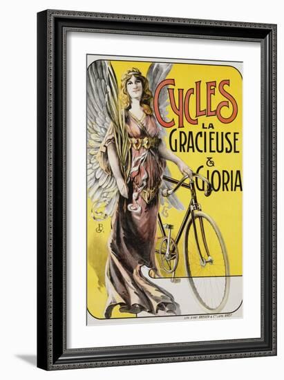 Cycles La Gracieuse Et Gloria Poster-null-Framed Giclee Print