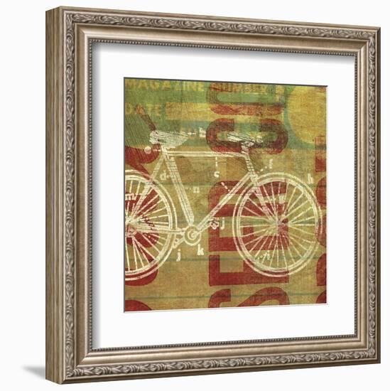 Cycles per Second-John W^ Golden-Framed Art Print