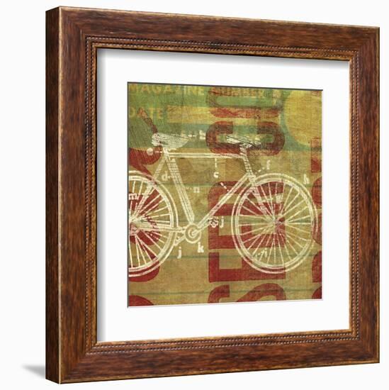 Cycles per Second-John W^ Golden-Framed Art Print